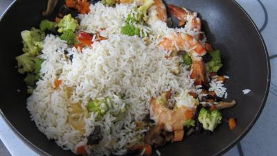 Riz minceur aux crevettes - 9.2