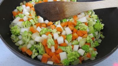 Recette Lasagnes aux carottes et au chou romanesco