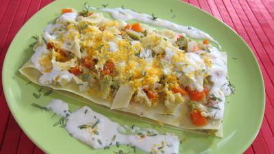 Lasagnes aux carottes et au chou romanesco - 9.3