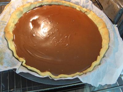 tarte aux chocolat