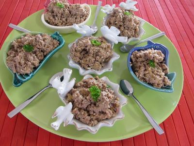 hachis de foie