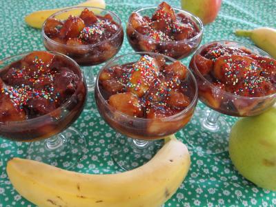 Brouillade de fruits au pralin et chocolat - 5.2