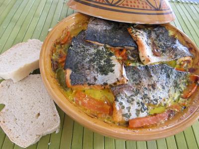 Image : tajine de truite