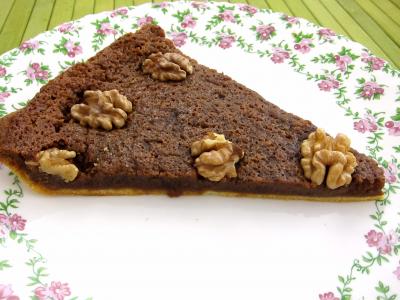 Recette Tarte aux noix à la vanille