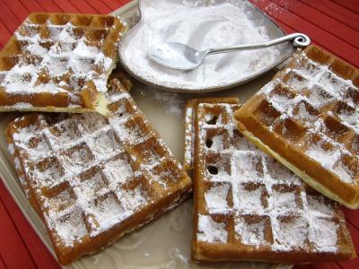 Recettes rapides : Que des gaufres au sucre et à la cannelle !