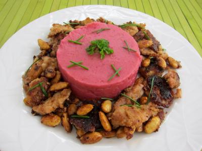 Pour débutants : Assiette de ris de veau aux amandes