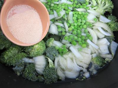 Gaspacho facile de brocolis et petits pois - 4.2