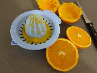 Asperges et magrets aux amandes et aux oranges - 2.3
