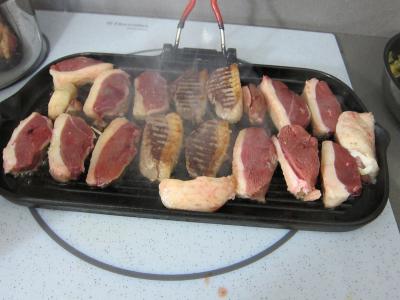 Asperges et magrets aux amandes et aux oranges - 8.1