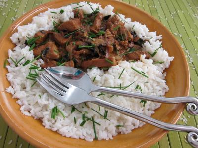 Ail : Plat familiale de braisé de porc façon flamande