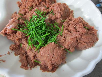 Tartare de boeuf aux haricots plats - 6.1