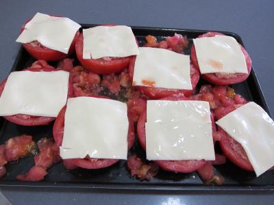 Tomates farcies chipolatas et merguez - 6.1