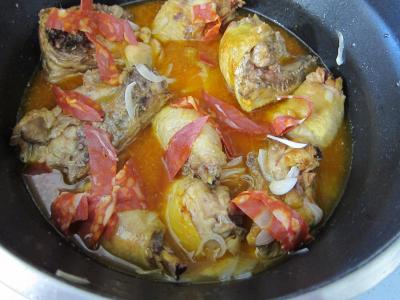 Fricassée de poulet au coulommiers - 4.3