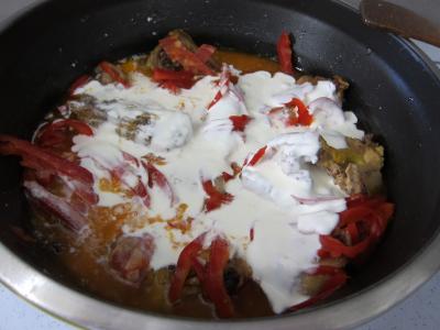 Fricassée de poulet au coulommiers - 5.1
