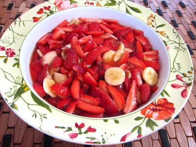Fraises au kirsch