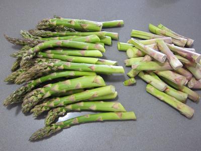 Asperges et gaufrettes au chorizo - 1.1