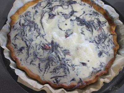 Quiche au chou rouge - 7.3