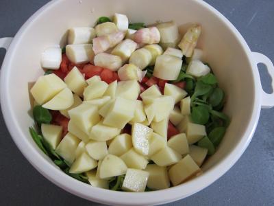 Mâche en velouté et sa gaufrette à la mozzarella - 4.1