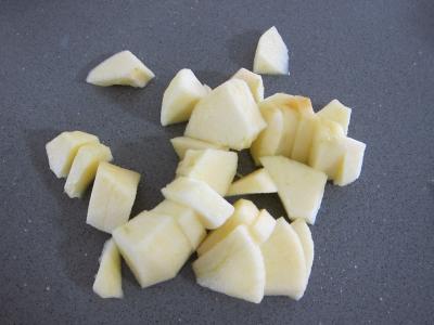 Coquelets au miel et aux pommes caramélisées et aux asperges - 4.1