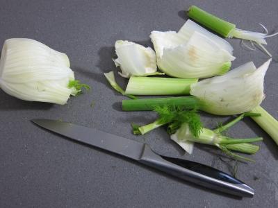 Fenouil en velouté et aux knackis (saucisses de Strasbourg) - 2.3