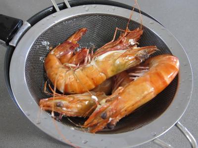 Vermicelle de riz et crevettes en salade - 4.4