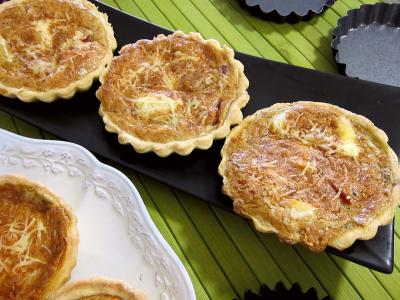 Tartelettes au brie et au jambon - 8.4