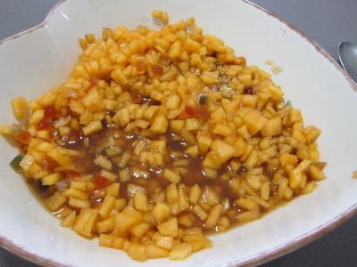 Recette Macédoine de melon et pastèque au Porto