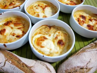 Coquillages et crustacés : Des cassolettes de fromage Selles sur cher