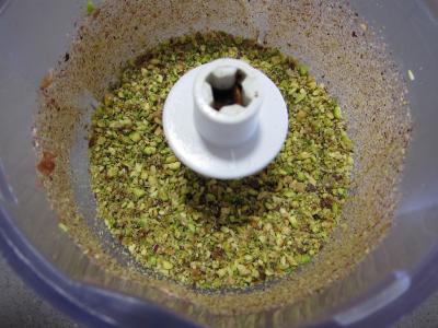 Pêches, bananes et pistaches au rhum - 1.3