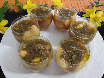 Pêches, bananes et pistaches au rhum - 6.1