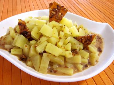Cuisine antillaise : Plat de patates douces au citron vert