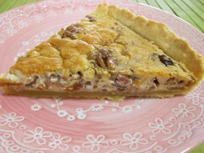 Recette Tarte aux oignons et aux noix