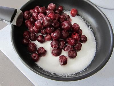 Gâteau Basque fourré aux cerises - 5.1