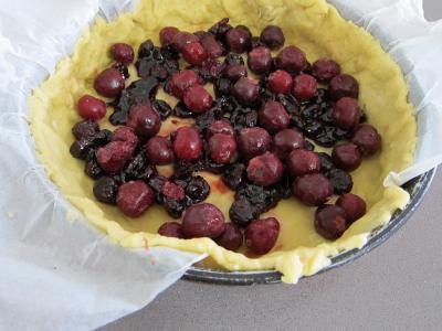 Gâteau Basque fourré aux cerises - 7.3