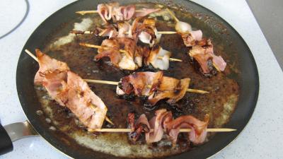 Mâche en salade et ses brochettes de jambon - 4.3