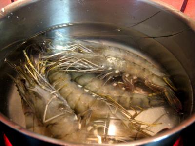 Encornets et gambas en salade - 3.4