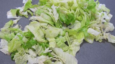 Tourte à la laitue romaine - 1.1