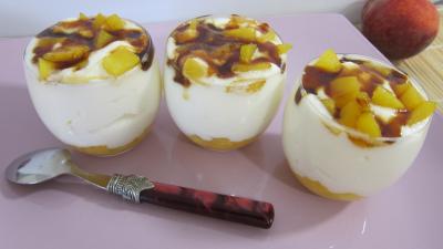 Recette Crémets aux pêches