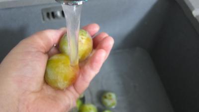 Flan aux mirabelles et aux noisettes - 1.1