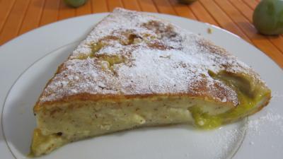 Recette Flan aux mirabelles et aux noisettes