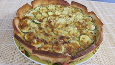 tourte aux courgettes