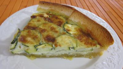 Recette Tourte aux courgettes