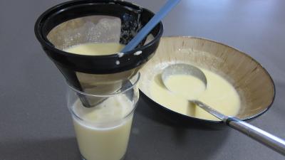 Cocktail de lait d'amandes aux pêches - 4.3