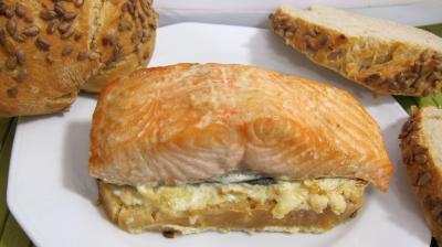 Image : recette Bruschettas de saumon