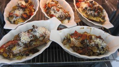 Crostinis d'aubergines et son concassé de boeuf façon Italienne - 12.1