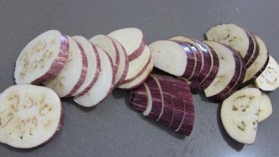 Sandwichs à l'aubergine et au jambon - 2.1