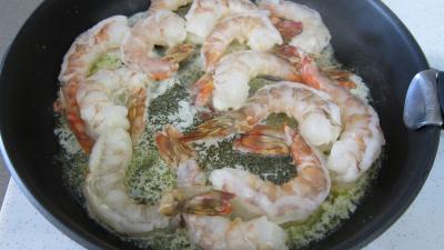 Riz pilaf aux gambas à l'orientale revisité - 2.3