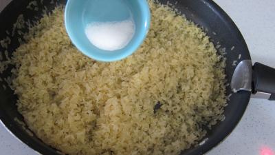 Riz pilaf aux gambas à l'orientale revisité - 4.4
