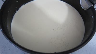 Gâteau de semoule au coulis de framboises - 3.4