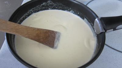 Gâteau de semoule au coulis de framboises - 4.2